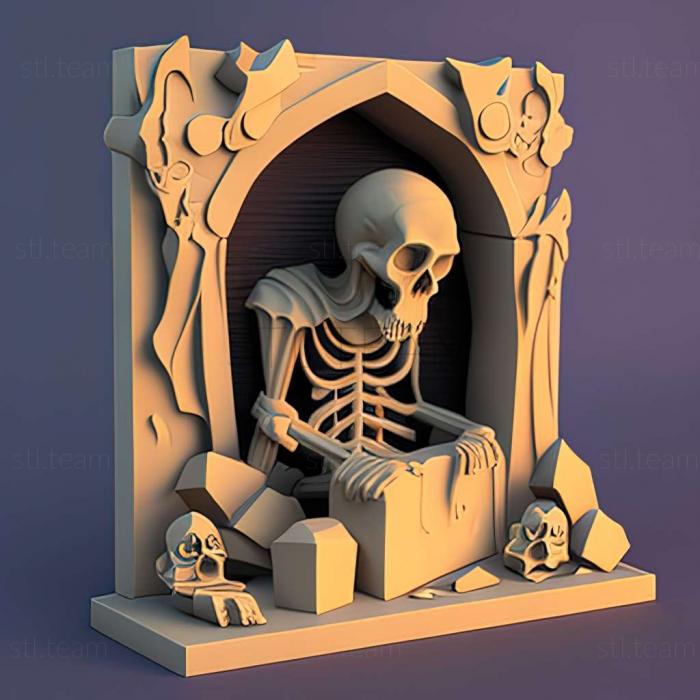 3D model Crypt of the Necrodancer game (STL)